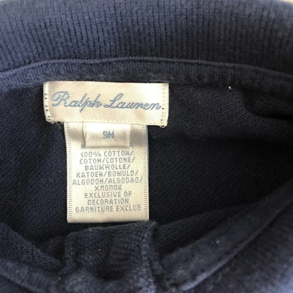 Ralph Lauren Pique Romper Onsie